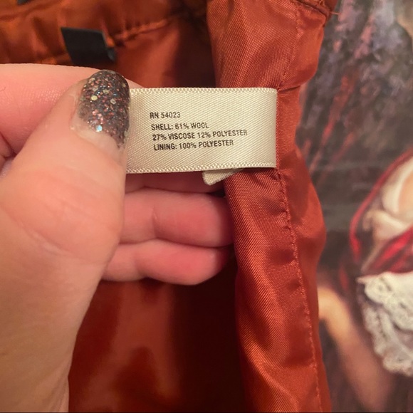 Red Plaid GAP Miniskirt w/Buttons, sz. 0 💋 - Picture 5 of 7